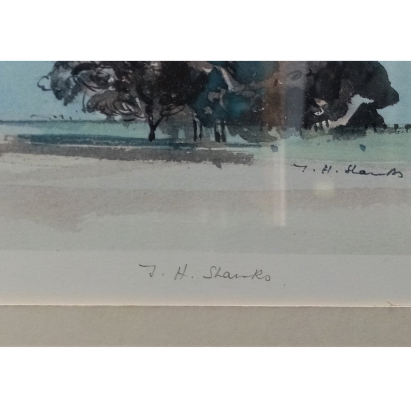 Limited Edition Framed Print Signed J.H. Shanks