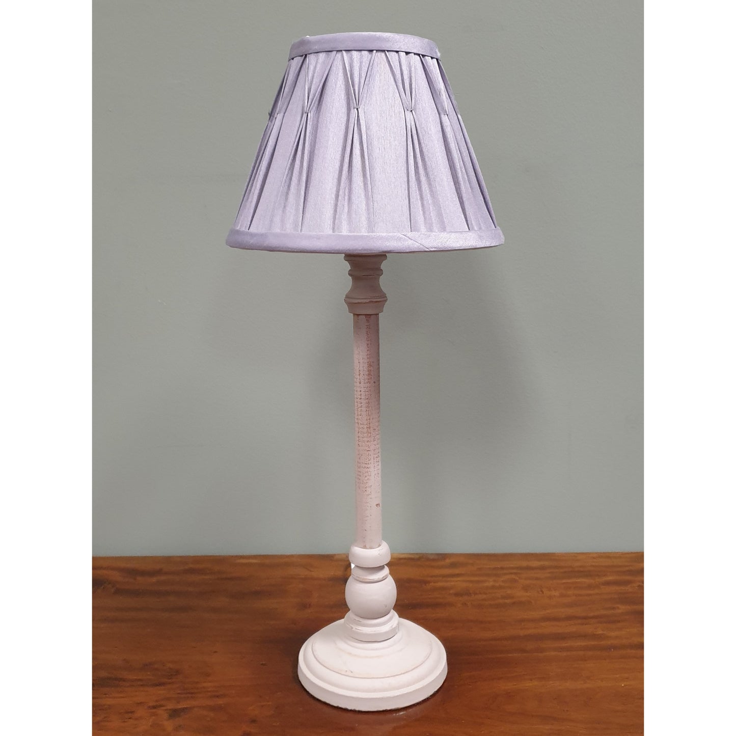 Pleated Lampshade - Grey