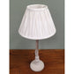 Pleated Lampshade in White