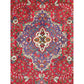 Rich Red Ground Tabriz Carpet