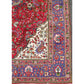 Rich Red Ground Tabriz Carpet