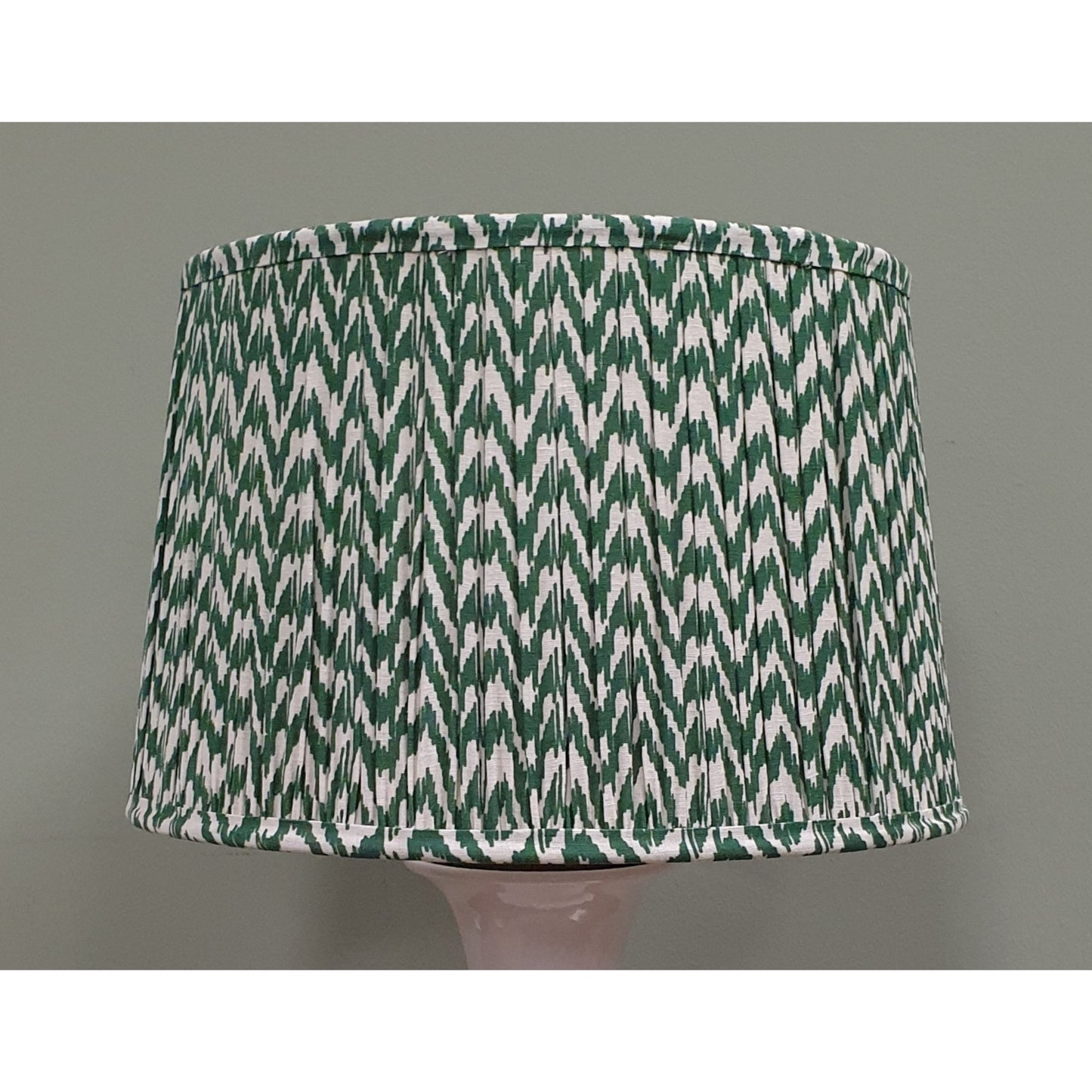 Striped Lamp Shade - Green