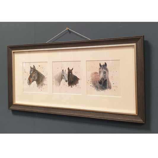 "The Equines" Framed Print