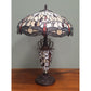 Tiffany Style Table Lamp - Red Dragonfly