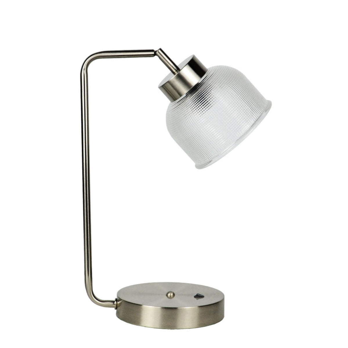 Polished Nickel Executive Table Lamp